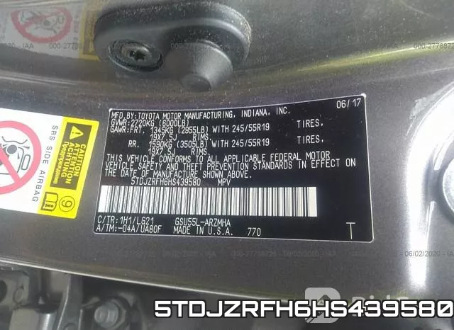 5TDJZRFH6HS439580 фото 10