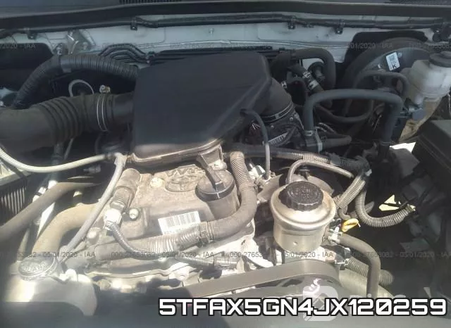 5TFAX5GN4JX120259 фото 2