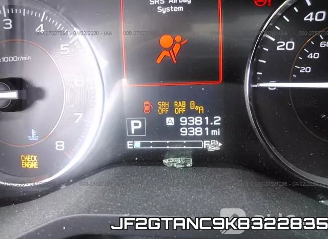 JF2GTANC9K8322835 фото 8