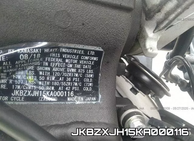 JKBZXJH15KA000116 фото 2
