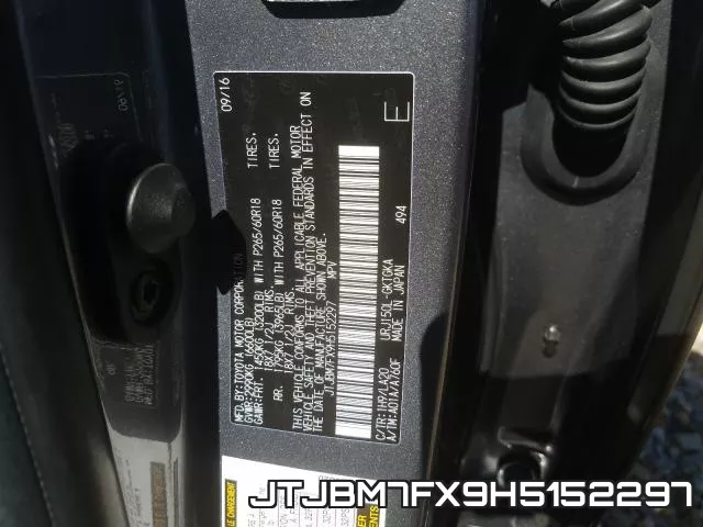 JTJBM7FX9H5152297 фото 2