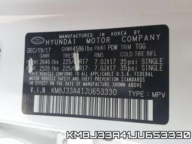 KM8J33A41JU653330 фото 2