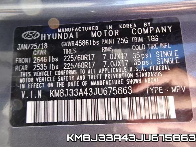 KM8J33A43JU675863 фото 2