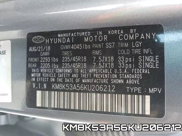 KM8K53A56KU206212 фото 2