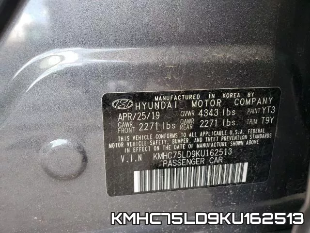 KMHC75LD9KU162513 фото 2
