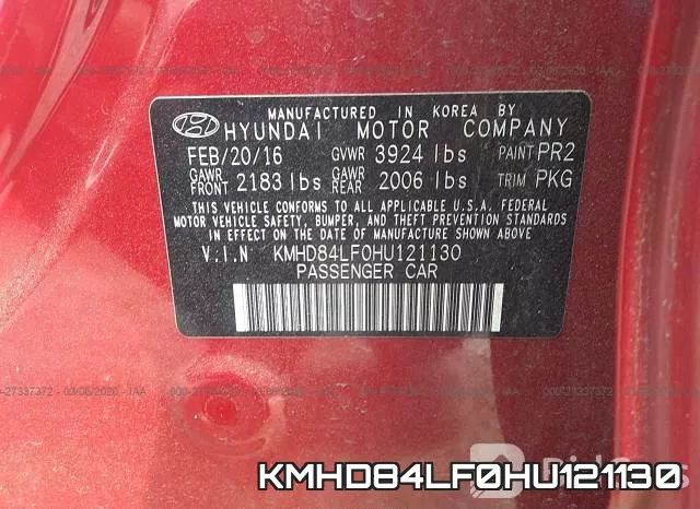 KMHD84LF0HU121130 фото 10