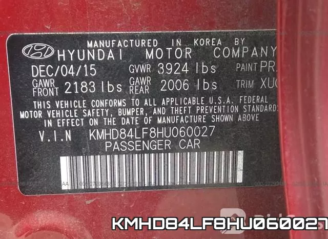 KMHD84LF8HU060027 фото 10