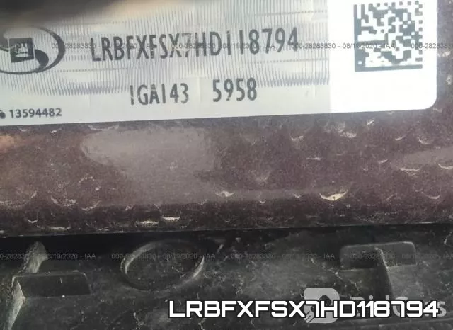 LRBFXFSX7HD118794 фото 10