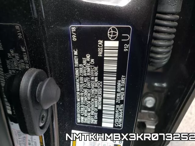 NMTKHMBX3KR073252 фото 2