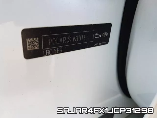 SAJAR4FX1JCP31298 фото 2