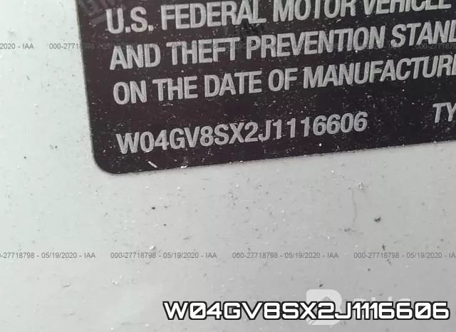 W04GV8SX2J1116606 фото 10
