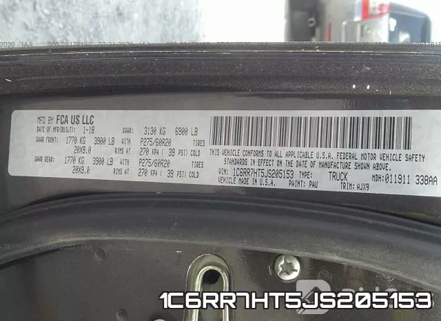 1C6RR7HT5JS205153 фото 10