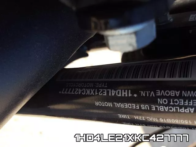 1HD4LE21XKC427777 фото 2