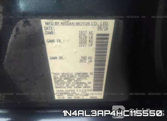 1N4AL3AP4HC115550 фото 10