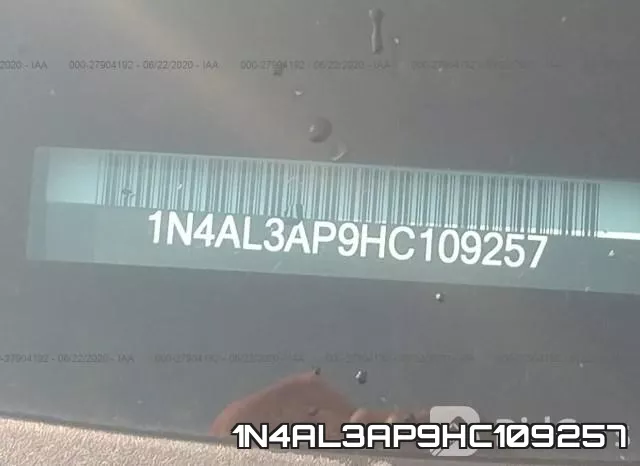 1N4AL3AP9HC109257 фото 10