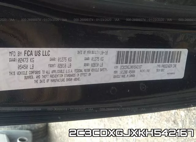 2C3CDXGJXKH542167 фото 10