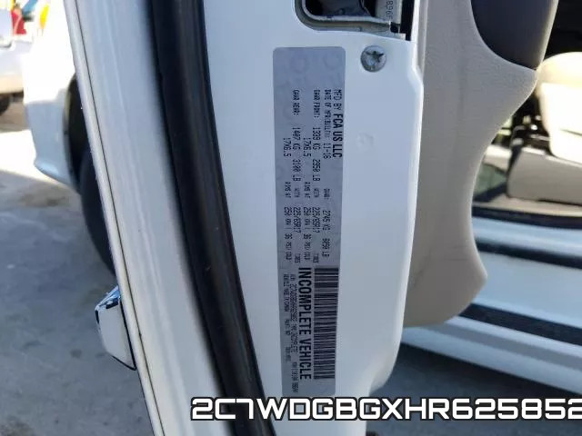 2C7WDGBGXHR625852 фото 2
