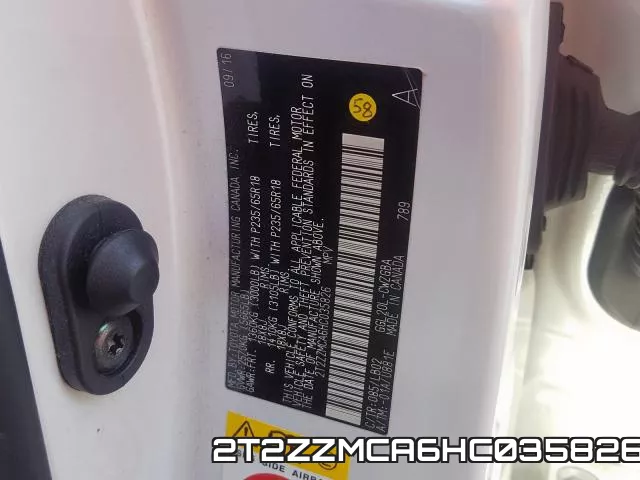 2T2ZZMCA6HC035826 фото 2