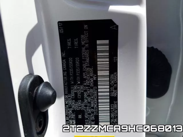 2T2ZZMCA9HC068013 фото 2