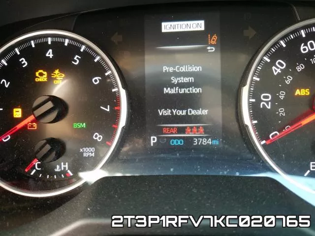 2T3P1RFV7KC020765 фото 9