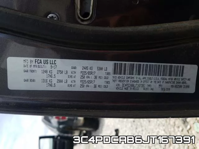 3C4PDCAB6JT167391 фото 2