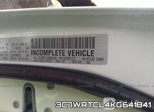 3C7WRTCL4KG641841 фото 10