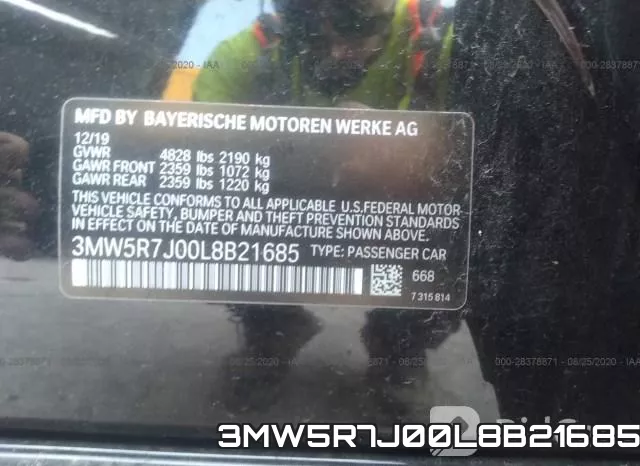 3MW5R7J00L8B21685 фото 10
