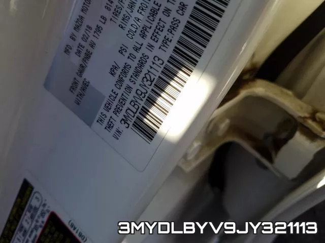 3MYDLBYV9JY321113 фото 2