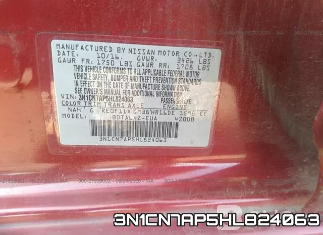 3N1CN7AP5HL824063 фото 10