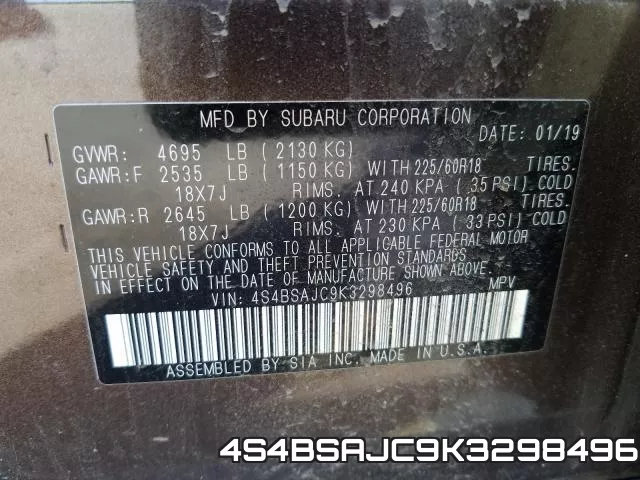 4S4BSAJC9K3298496 фото 2