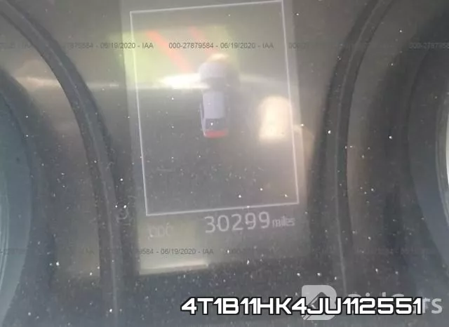 4T1B11HK4JU112551 фото 8