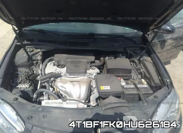 4T1BF1FK0HU626184 фото 2