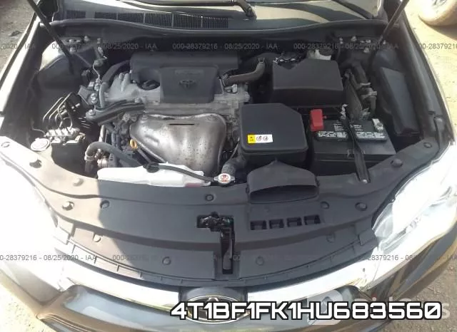 4T1BF1FK1HU683560 фото 2