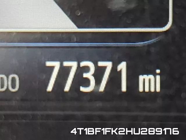 4T1BF1FK2HU289176 фото 9