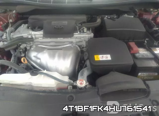 4T1BF1FK4HU761541 фото 2
