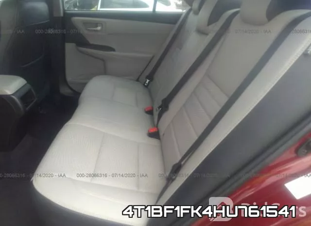 4T1BF1FK4HU761541 фото 8