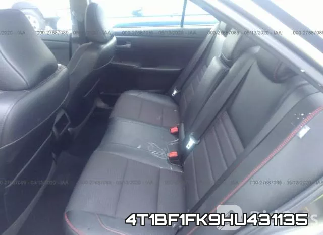 4T1BF1FK9HU431135 фото 9
