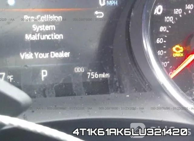 4T1K61AK6LU321420 фото 8
