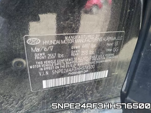 5NPE24AF3HH576500 фото 2