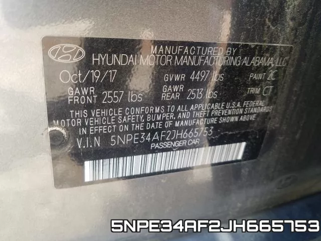 5NPE34AF2JH665753 фото 2