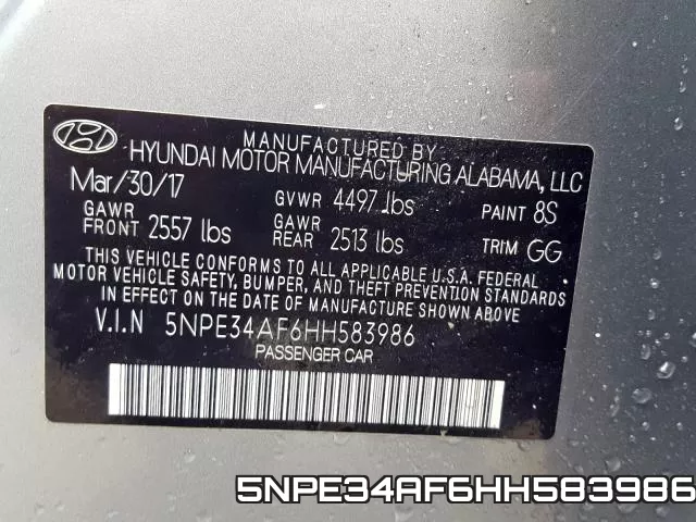 5NPE34AF6HH583986 фото 2