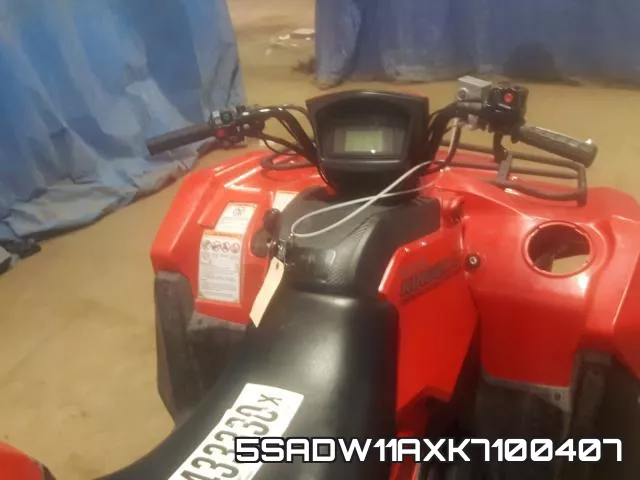 5SADW11AXK7100407 фото 6