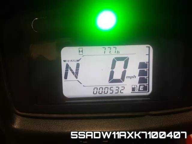 5SADW11AXK7100407 фото 9
