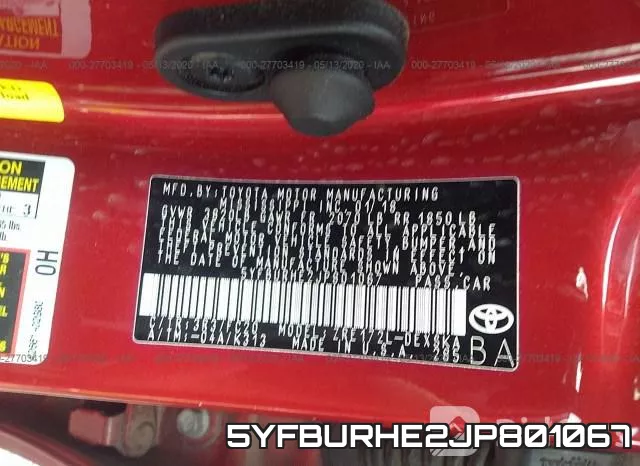 5YFBURHE2JP801067 фото 10