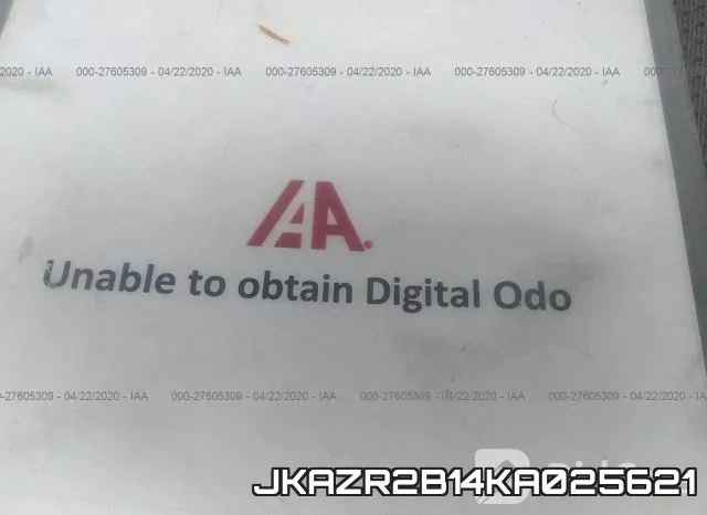 JKAZR2B14KA025621 фото 8