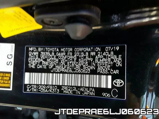 JTDEPRAE6LJ060623 фото 2