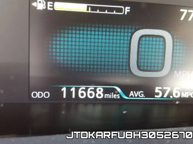 JTDKARFU8H3052670 фото 9