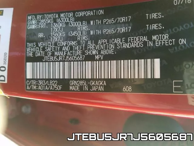 JTEBU5JR7J5605687 фото 2