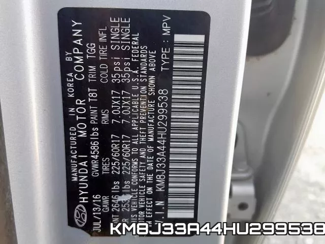 KM8J33A44HU299538 фото 2