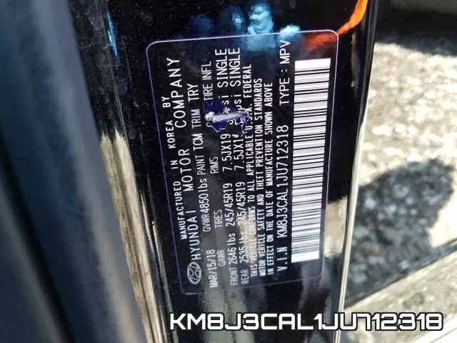 KM8J3CAL1JU712318 фото 2